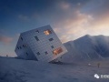 脑洞大开：太阳能立方体的餐馆小屋