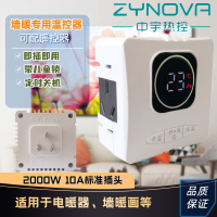 中宇热控 插头温控器 墙暖画电暖器温控开关 免安装 定时关机