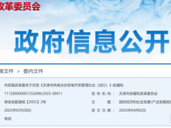 天津发布新政！确保合规光伏发电项目“能并尽并”