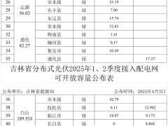 吉林：一般工商业光伏上网电量不超20%，可开放容量仅1.8GW