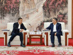 宋海良与山东能源集团党委书记、董事长李伟会谈，深化新能源等领域合作