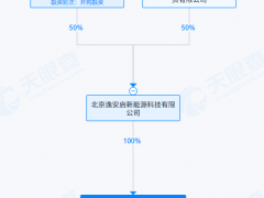 汽车巨头联合成立新能源公司 注册资本500万